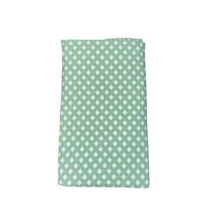 Jonathan Alder Green Lattice Weave Geometric Pattern Queen Duvet Cover